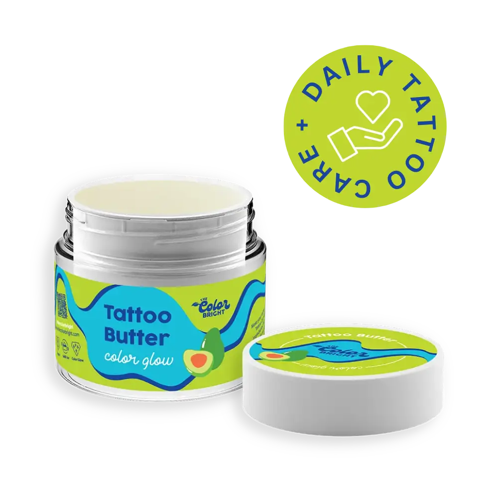 tattoo butter color glow
